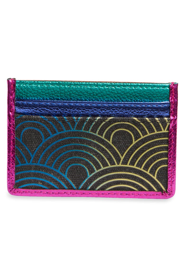 Southbank Card Case, Alternate, color, BLACK MULTI