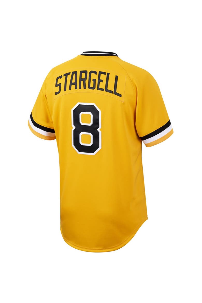 Willie Stargell Pittsburgh Pirates Mitchell & Ness Cooperstown Collection Authentic Jersey - Gold, Alternate, color, Gold