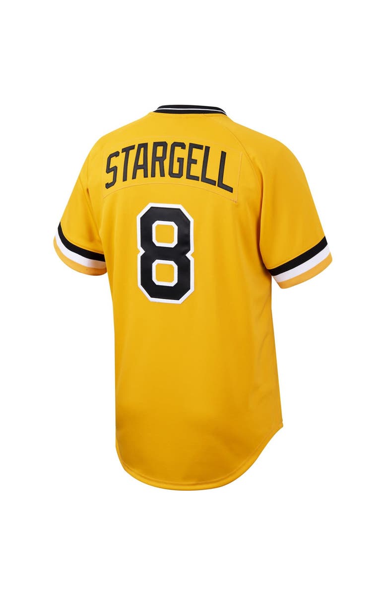 Mitchell & Ness Willie Stargell Pittsburgh Pirates Mitchell & Ness Cooperstown Collection Authentic Jersey - Gold, Alternate, color, Gold