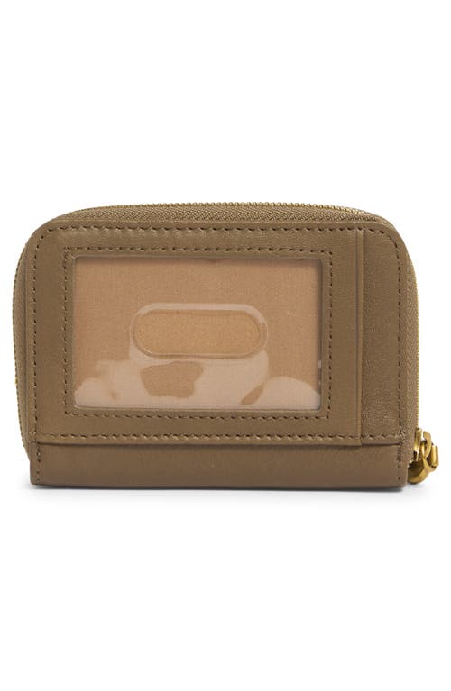Hobo Hart Leather Card Case In Brown