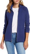 Tommy Bahama New Aruba Zip-Up Stretch Cotton Jacket