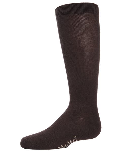 Ribbed Classic Solid-Color Knee High Sock (Toddler, Little Kid & Big Kid)
