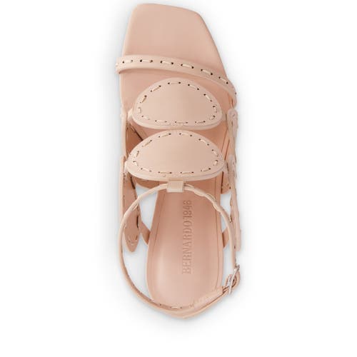 Shop Bernardo1946 Footwear Bernardo 1946 Footwear New Moon 75 Heel In Cipria