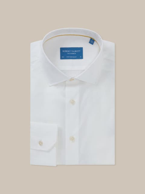 Reynolds Light Weight Poplin Contemporary Fit Shirt