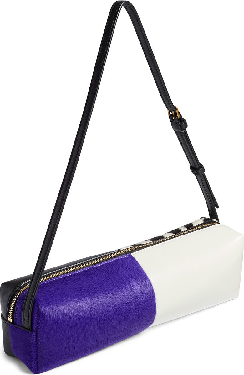 Khaite Kye Leather
Genuine Calf Hair East/West Shoulder Bag, Alternate, color,