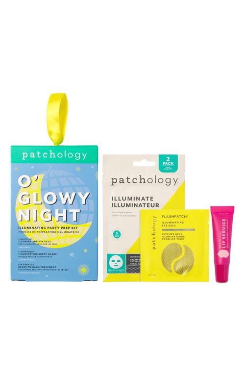 Patchology O Glowy Night Illuminating Party Prep Kit (Limited Edition) $23 Value 