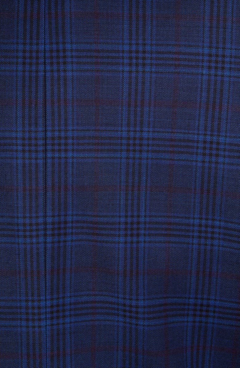Hart Schaffner Marx Classic Fit Plaid Stretch Wool Sport Coat, Alternate, color,