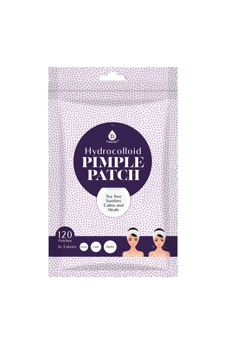 120-Count Multi-Size Pimple Patches 5-Pack, Alternate, color, Multicolor