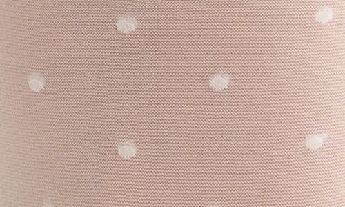 Nordstrom Everyday Sheer Dot Ankle Socks In White