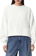 AllSaints Esme Pippa Crochet Heart Back Sweatshirt