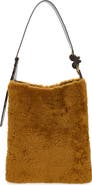 Anya Hindmarch Ringo Genuine Shearling Shoulder Bag