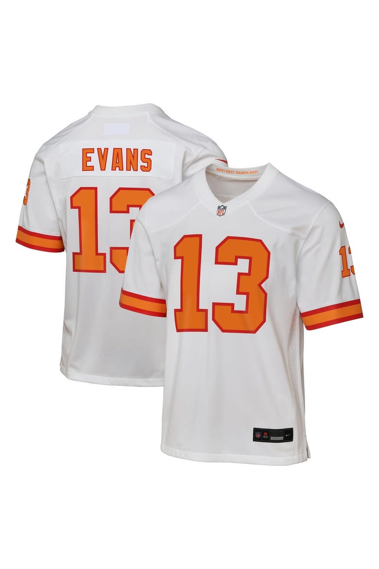 Youth Mike Evans White '76 Tampa Bay Buccaneers  Game Jersey, Main, color, White