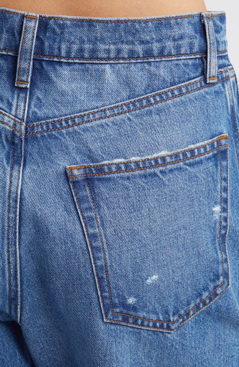 FRAME Le Mec Boyfriend Jeans, Alternate, color, Mariner