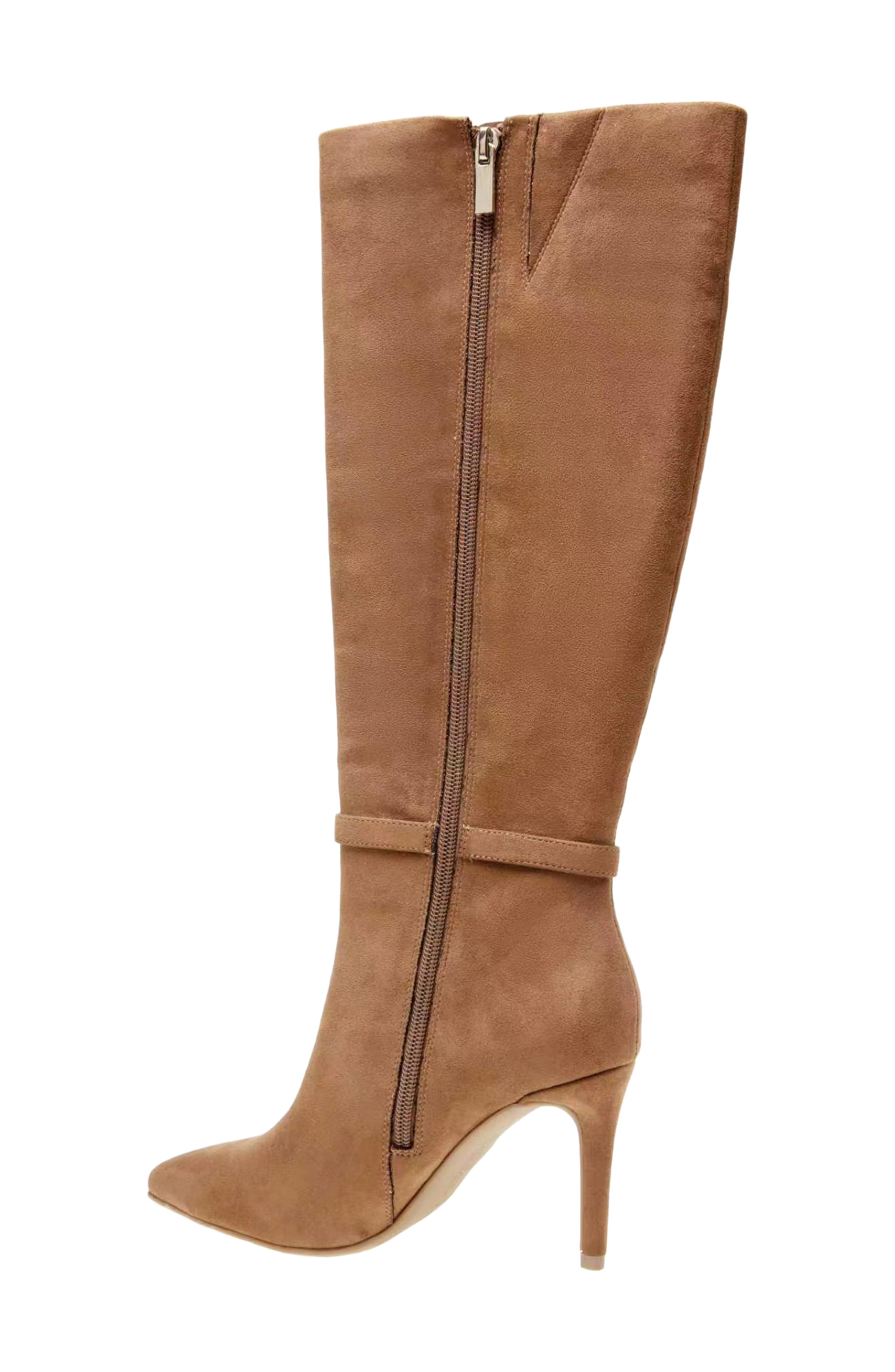 Abbin Belt Shaft Tall Boot, Alternate, color, TAN