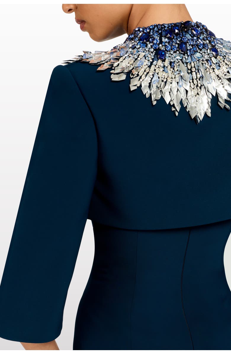 Jenny Packham Dexy Maxi Dress, Alternate, color, Liquorice