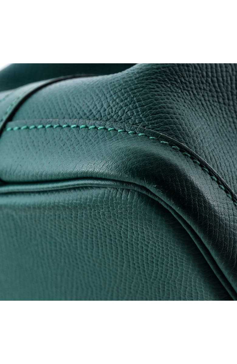 Pre-Owned Hermes Garden Party Tote Leather 30, Alternate, color, Malachite