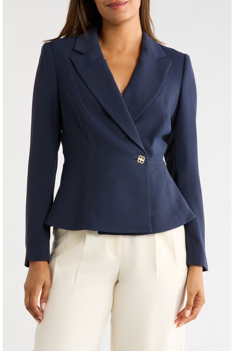 Audrey Peplum Jacket, Main, color, BLU-NAVY