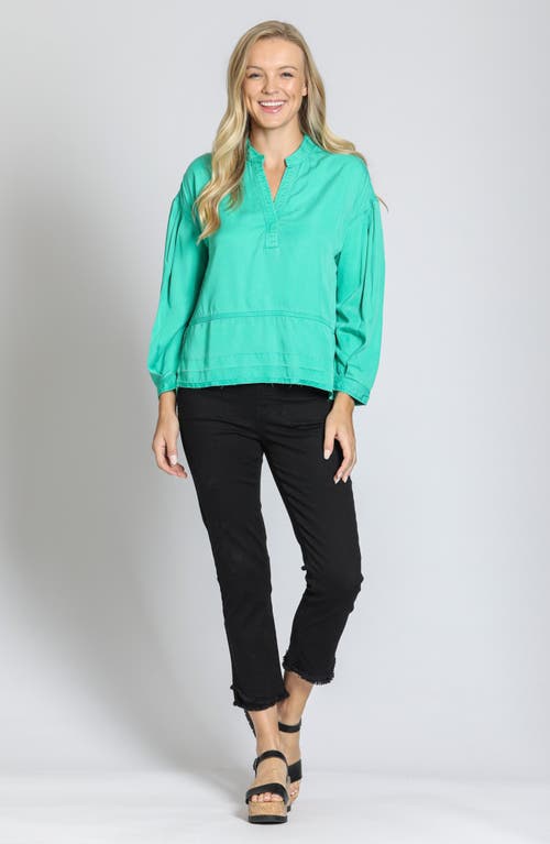 Apny Release Hem Pullover Top