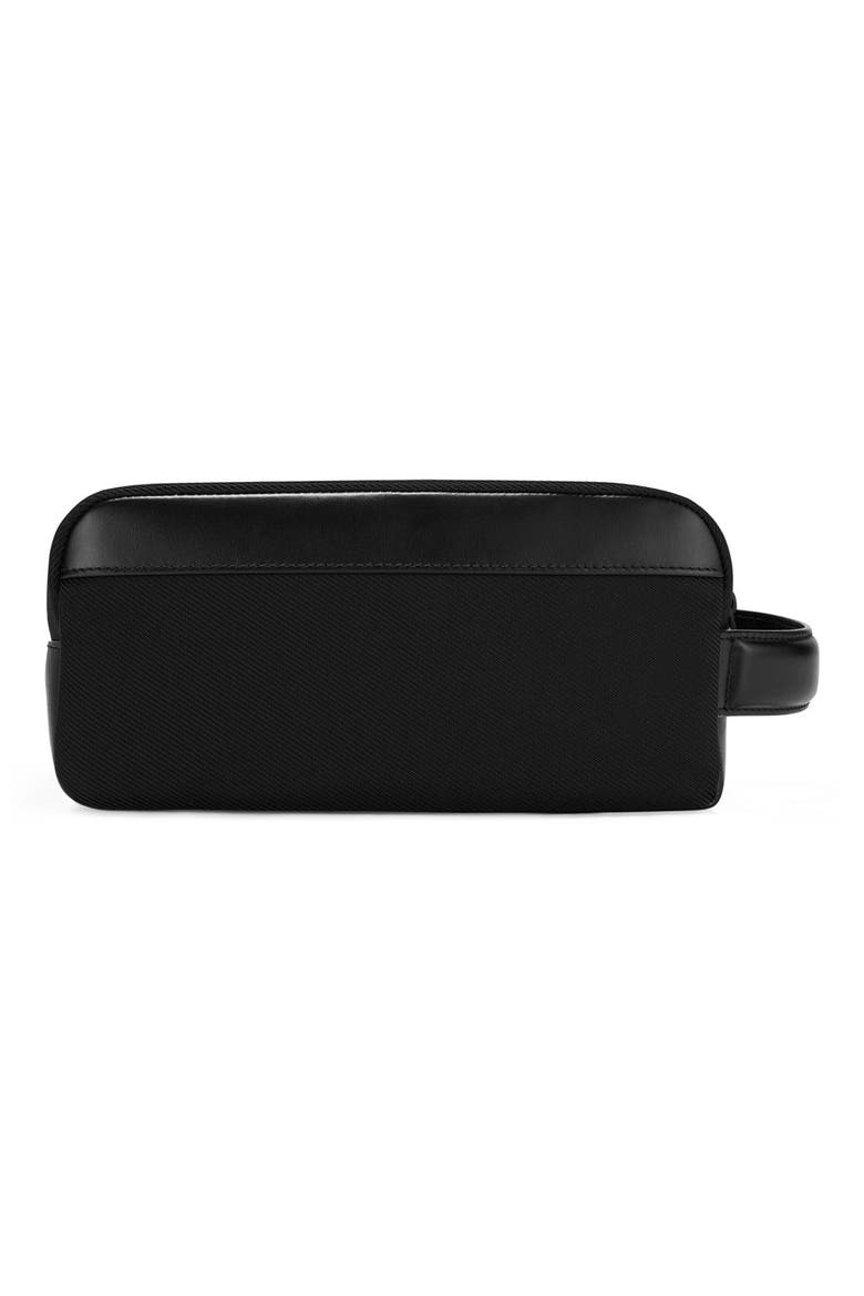 Night Flight Nylon Toiletries Case, Alternate, color, BLACK