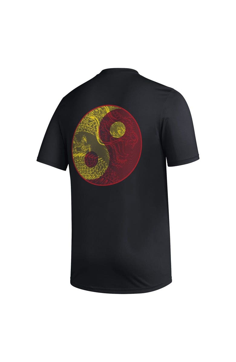 adidas Men's adidas Black Seattle Sounders FC Team Jersey Hook AEROREADY T-Shirt, Alternate, color, 