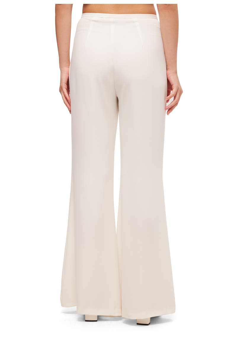 Trina Turk Flare Leg Drop Shot Pant, Alternate, color, Whitewash