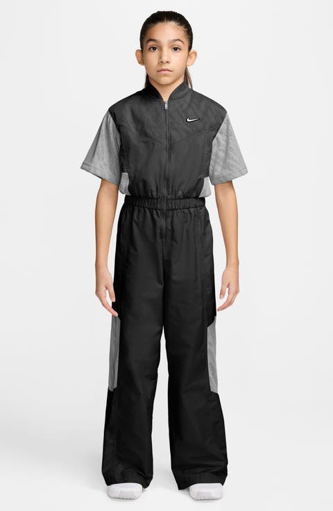 Kids' Sportswear Woven Jumpsuit