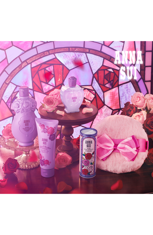 Anna Sui Rose Body Care Set 03 In Transparent