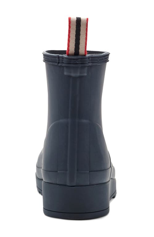 Hunter Original Play Waterproof Short Rain Boot In Blue