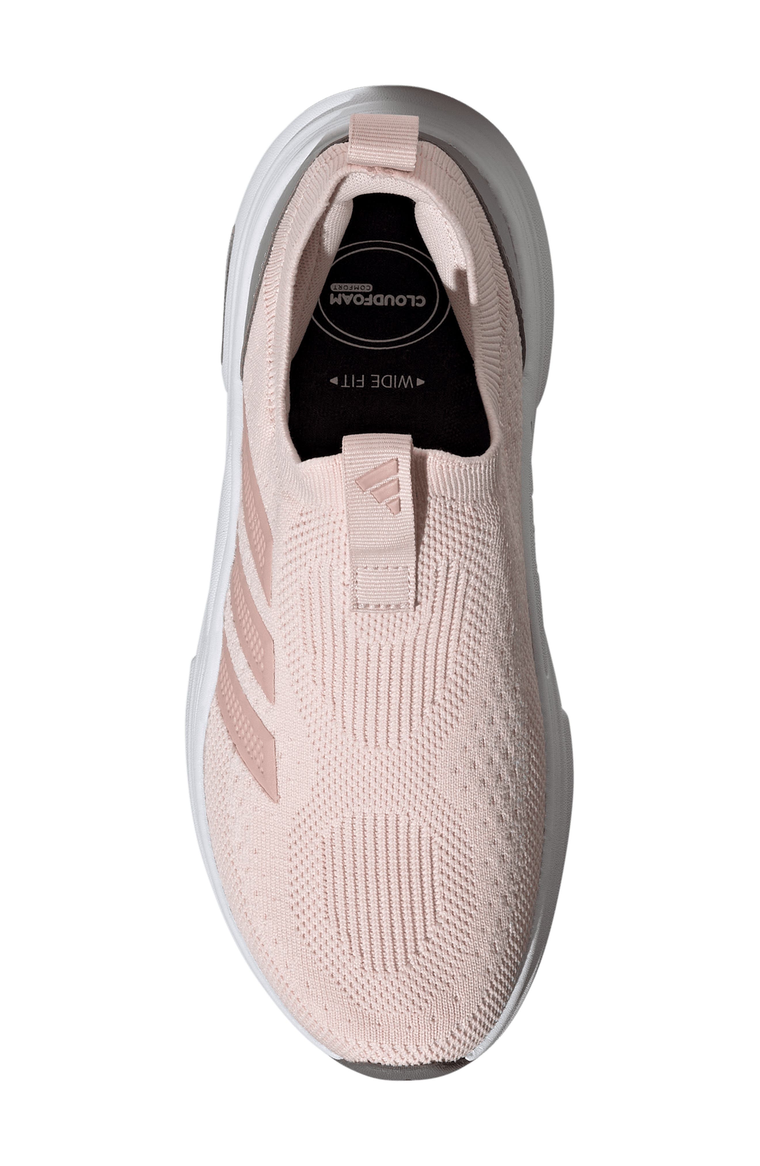 adidas Cloudfoam Cuxxion Slip-On Sneaker, Alternate, color, Quartz/ Sandy Pink Met/ Taupe