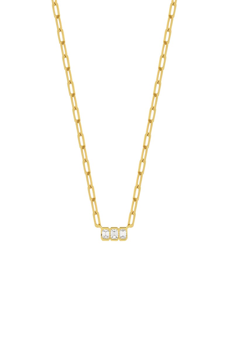 Bony Levy Varda Diamond Baguette Pendant Necklace, Main, color,
