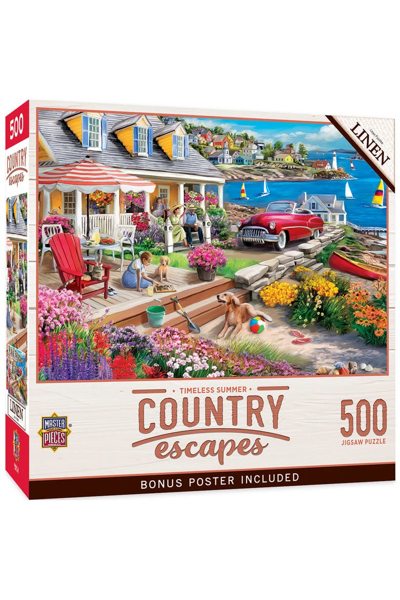 Timeless Summer 500 Piece Jigsaw Puzzle, Main, color, Multicolor