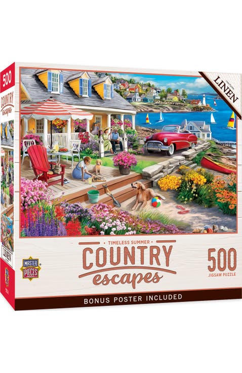 Timeless Summer 500 Piece Jigsaw Puzzle