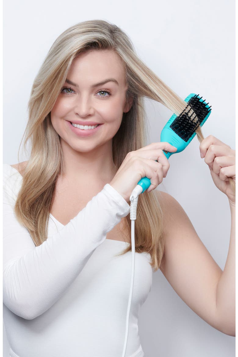Smooth Style Ceramic Heated Brush, Alternate, color, NO COLOR