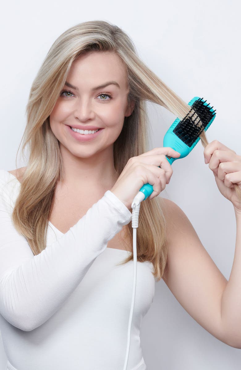 MOROCCANOIL<sup>®</sup> Smooth Style Ceramic Heated Brush, Alternate, color, 