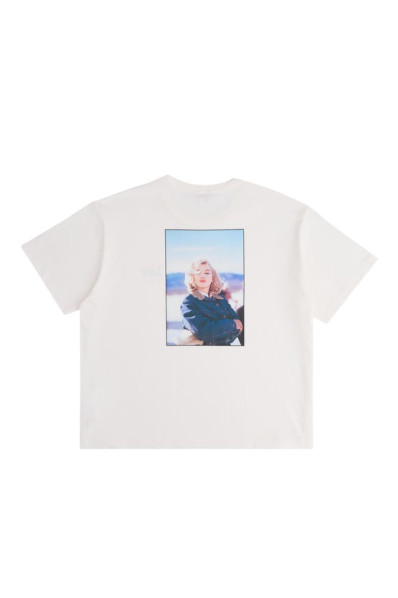 Logo Graphic T-Shirt, Alternate, color, STAR WHITE
