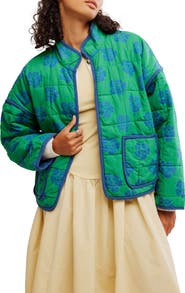 Free People Chloe Print Jacket