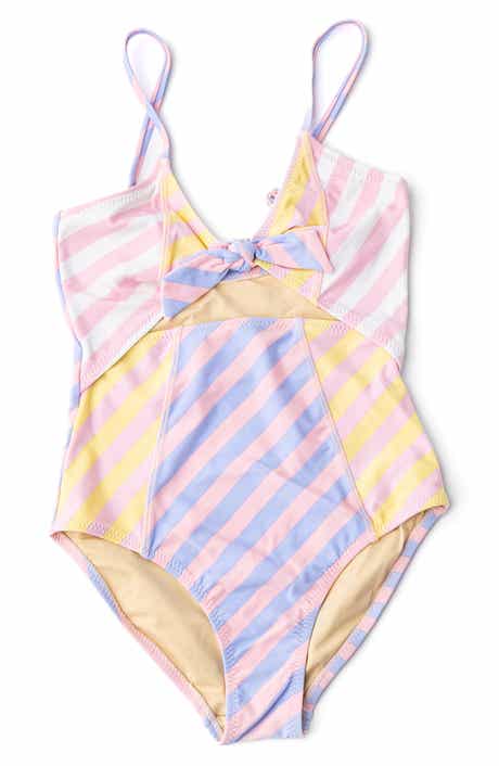 Shade Critters Kids' Colorblock One-Piece Swimsuit