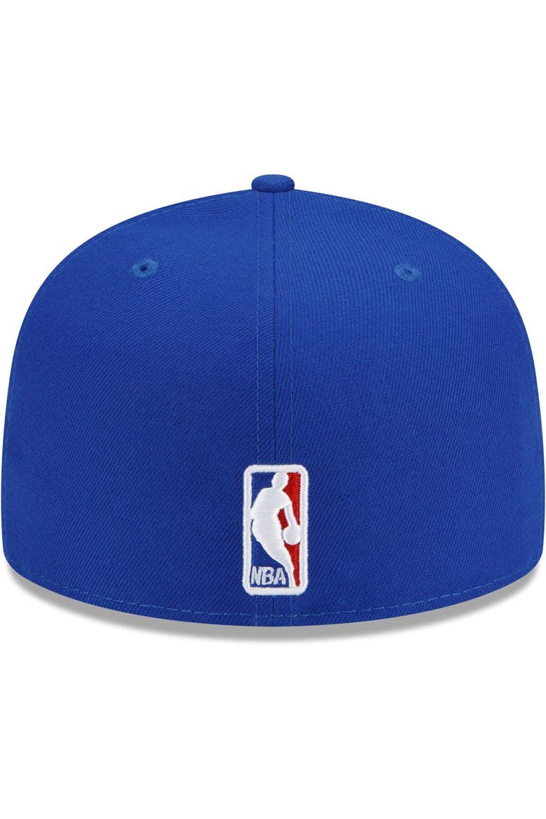 Men's New Era x Just Don Royal Golden State Warriors 59FIFTY Fitted Hat, Alternate, color, Royal