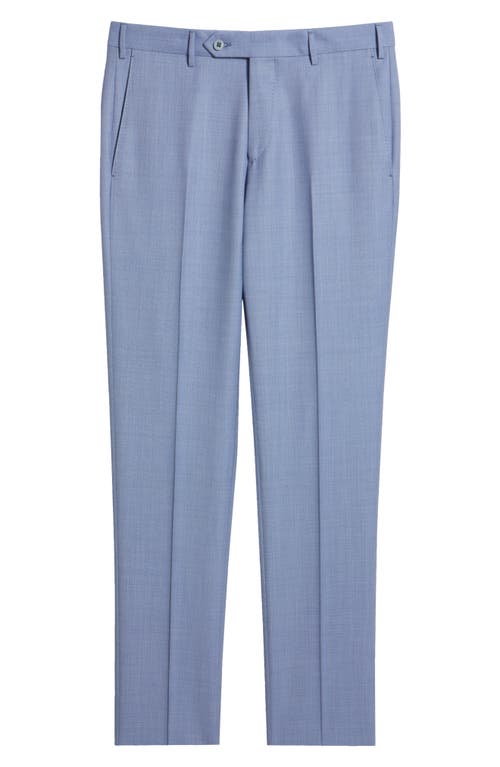 Zanella Parker Flat Front Wool Dress Pants