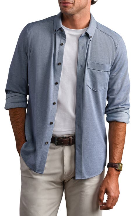 Effortless Oxford Performance Button-Down Shirt
