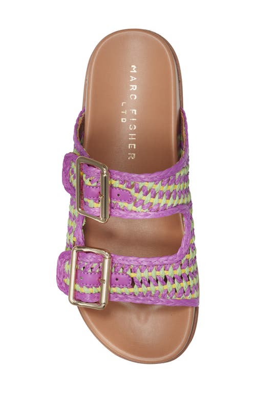 Marc Fisher Ltd Mylan Two-strap Sandal In Light Purple