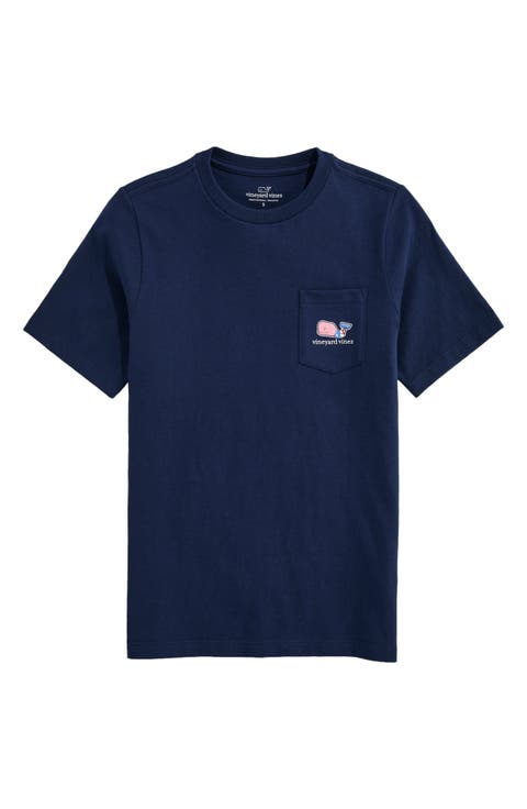 Kids' USA Soccer Whale Pocket Graphic T-Shirt (Toddler, Little Kid & Big Kid)