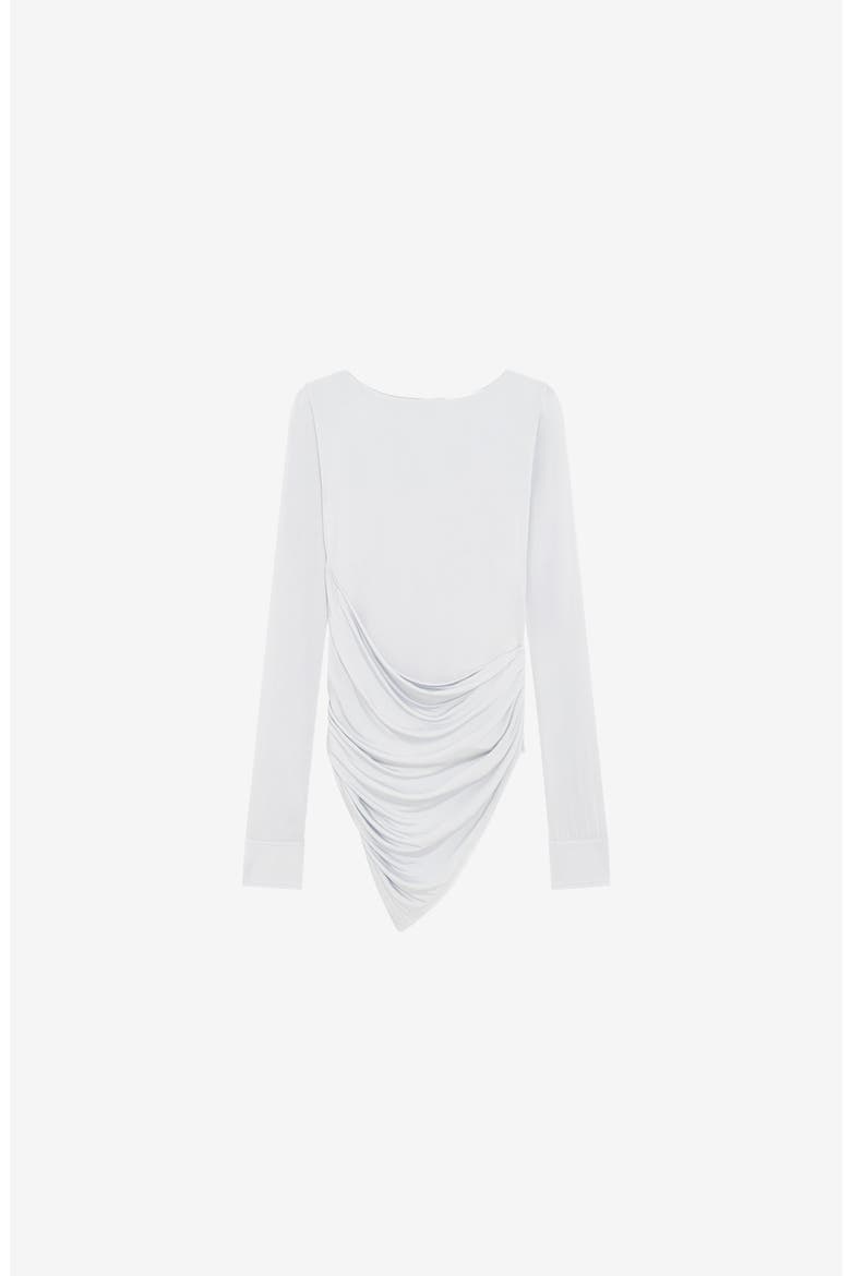 Heliante Long Sleeve Top, Alternate, color, Pearl Blue