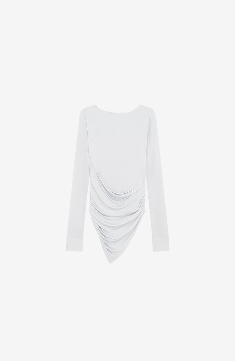 IRO Heliante Long Sleeve Top, Alternate, color, Pearl Blue