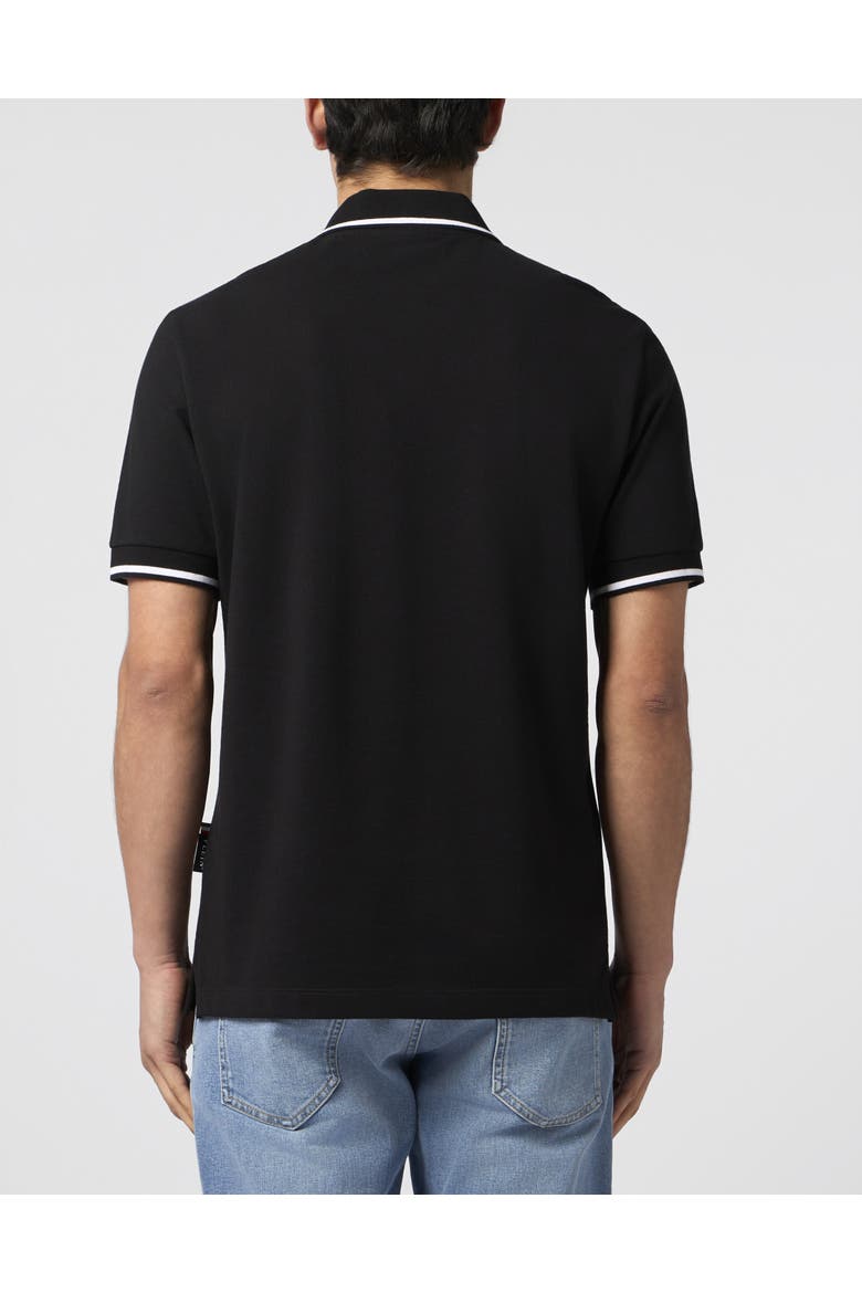 Polo T-Shirt New York Tennis Patch Men, Alternate, color, black