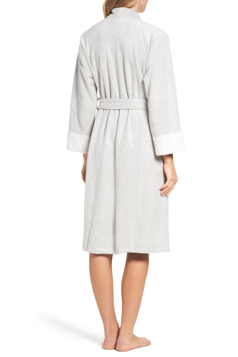 'Nirvana' Midi Robe, Alternate, color, HEATHER GREY