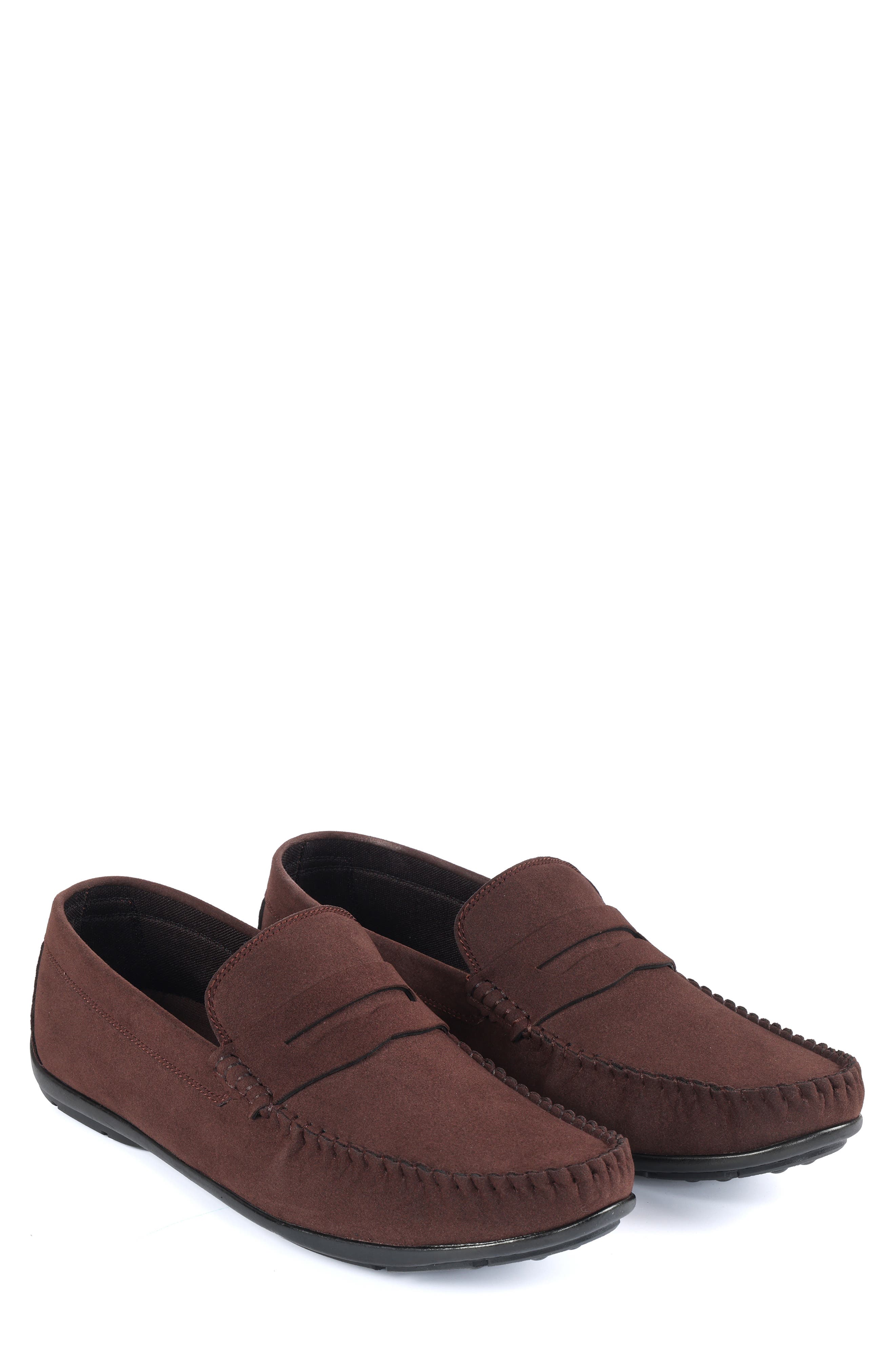 Hudson Penny Driving Loafer, Alternate, color, DARK BROWN