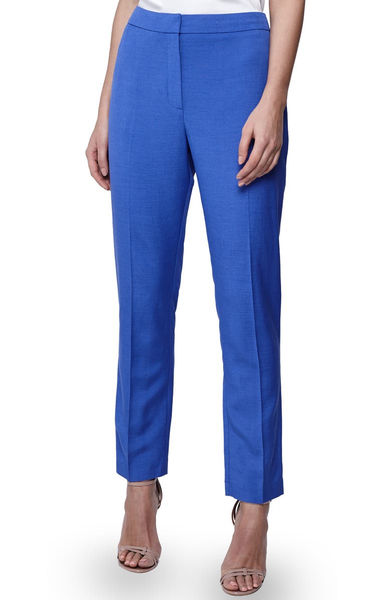Reiss Haya Flat Front Trousers, Main, color, 
