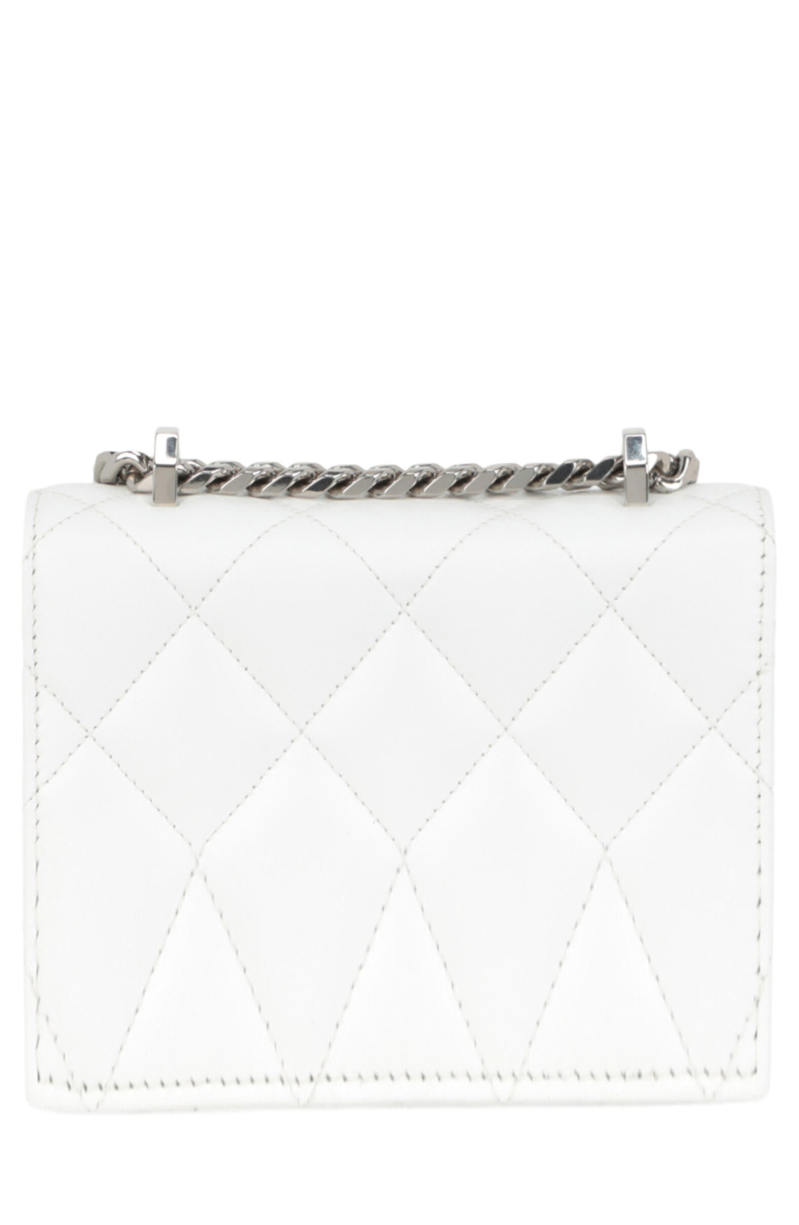 Alexander McQueen Puma Mini Graffiti Jeweled Shoulder Bag, Alternate, color, 