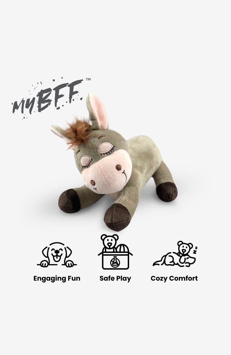 Nandog Pet Gear My BFF Plush Dog Toy, Alternate, color, Chewy The Donkey